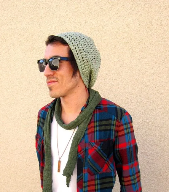 Mens Hipster Slouchy ganchillo gorro Slouch Beenie por joyfulgabby Mens Hipster Slouchy ganchillo gorro Slouch Beenie por joyfulgabby