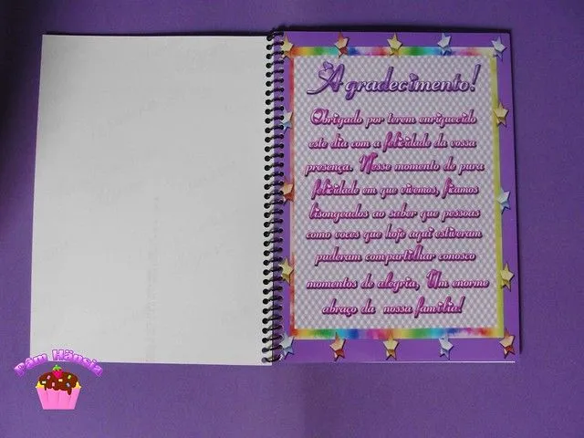 Mensagem de agradecimento para cha de bebé - Imagui