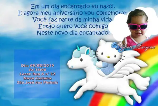 Mensagem Aniversário Infantil | Mensagens