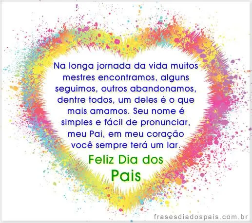 Mensagem de Dia dos Pais - Evangélicas e Imprimir | Mensagens ...
