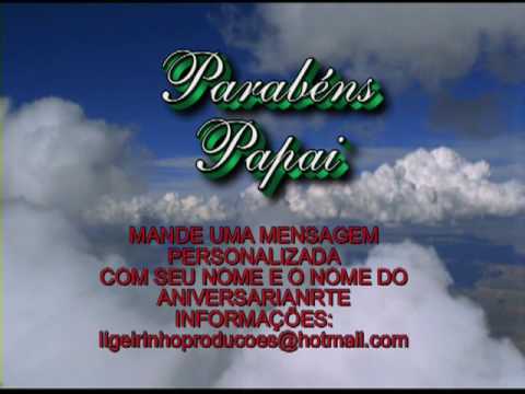 MENSAGEM DE FILHA PARA PAI - YouTube