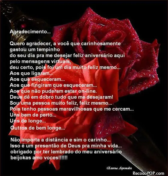 Mensagens de Agradecimento para Facebook
