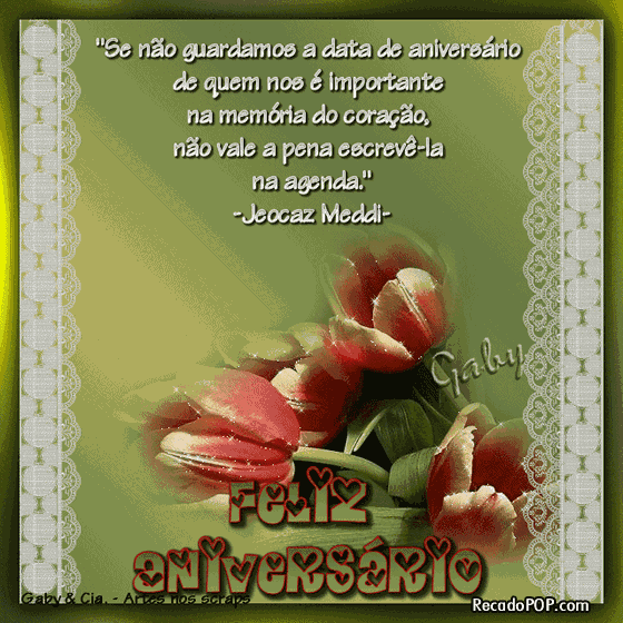 Mensagens de Aniversário para Facebook