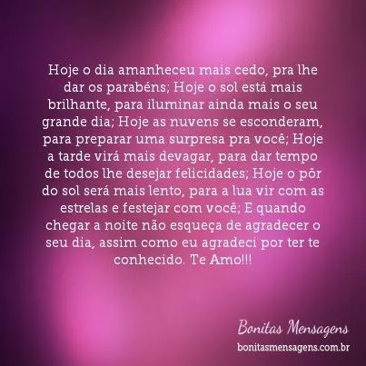 Mensagens de Aniversário: Frases, mensagens e poemas de ...