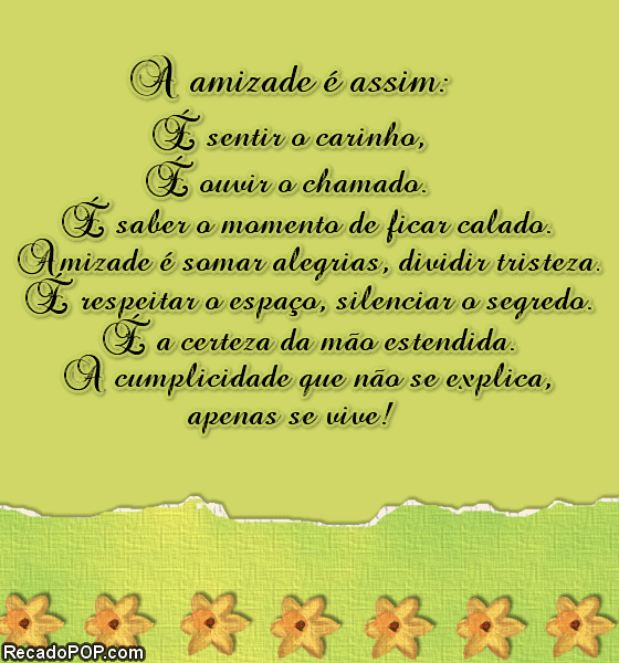 Mensagens de Cartas de Amizade para Facebook Mensagens de Cartas de Amizade para Facebook