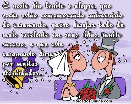 MENSAGENS PARA FACEBOOK DE ANIVERSÁRIO DE CASAMENTO