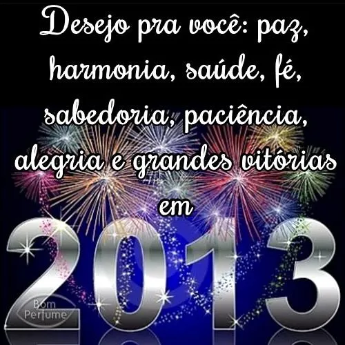 Mensagens de Feliz 2013 para Facebook