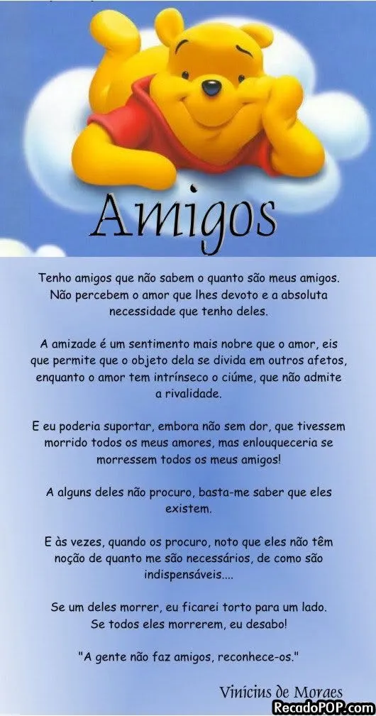 Mensagens de Poemas de Amizade para Facebook Mensagens de Poemas de Amizade para Facebook