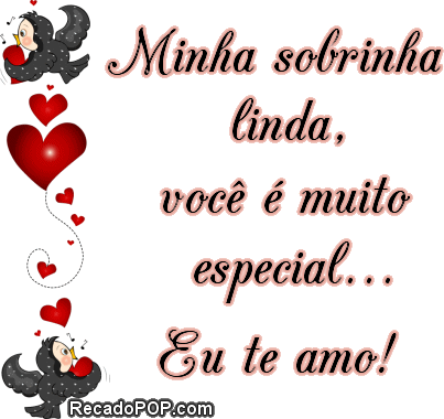 Mensagens de Sobrinha para Facebook