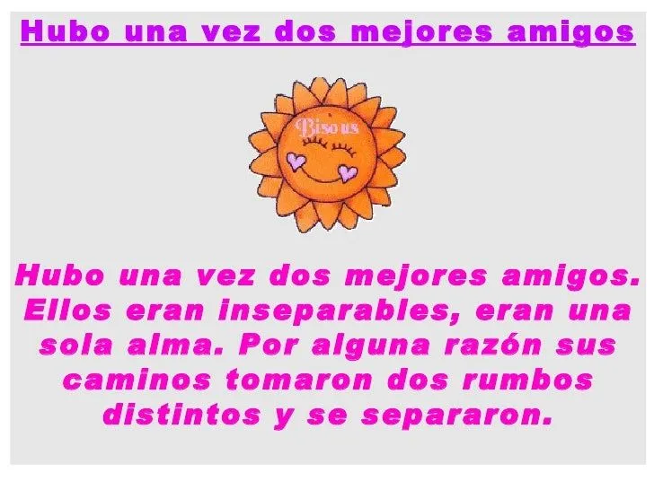 Mensaje A Un Amigo