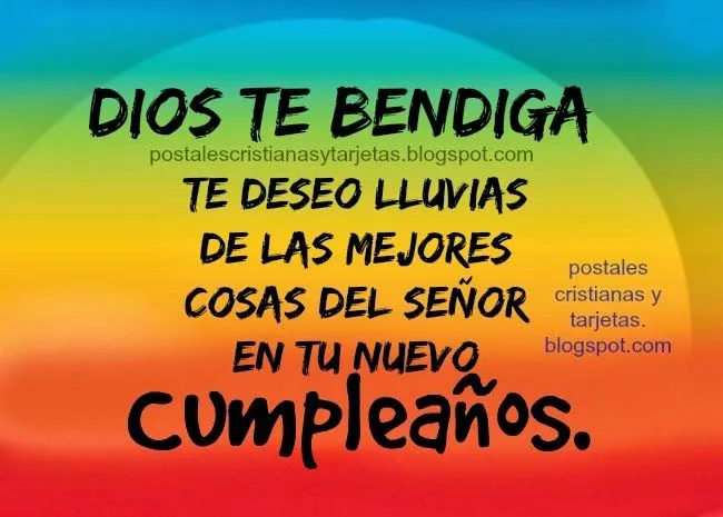 Mensaje Cristiano Dios te Bendiga en Cumpleaños. Las Mejores Cosas ... Mensaje Cristiano Dios te Bendiga en Cumpleaños. Las Mejores Cosas ...