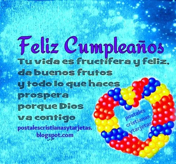Mensaje de Cumpleaños para Ti | Postales Cristianas y Tarjetas Mensaje de Cumpleaños para Ti | Postales Cristianas y Tarjetas