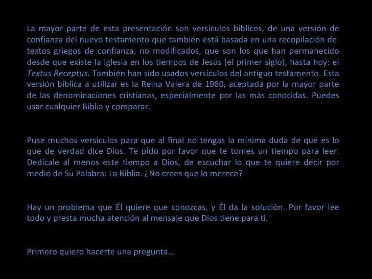 Mensaje directo de la Palabra de Dios para ti Mensaje directo de la Palabra de Dios para ti
