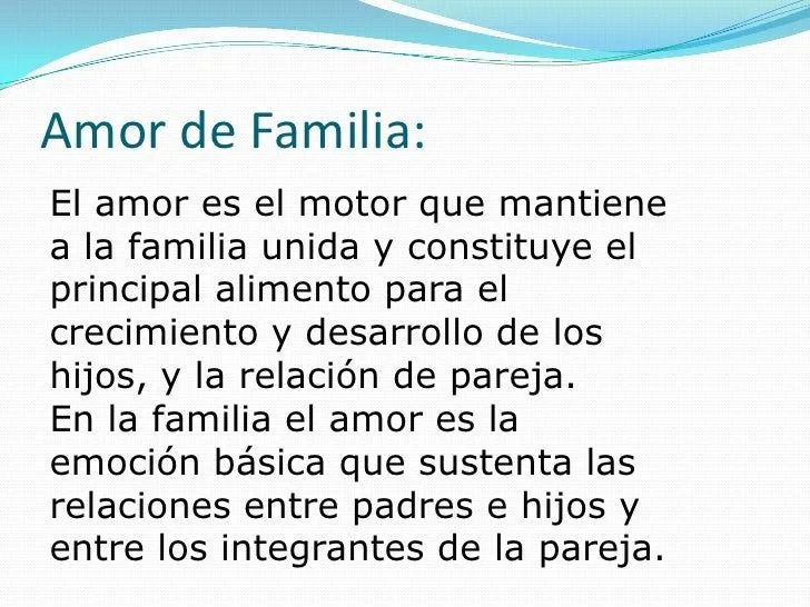 Mensaje para la familia unida - Imagui