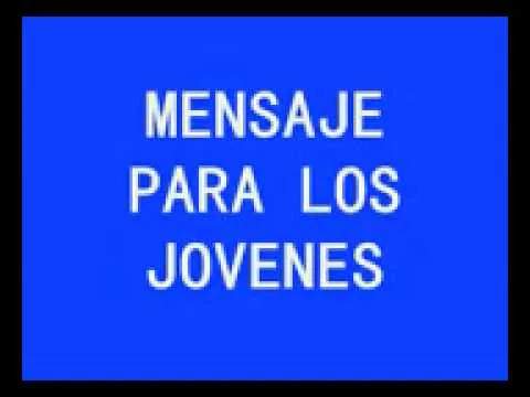 mensaje para jovenes evangelicos - YouTube