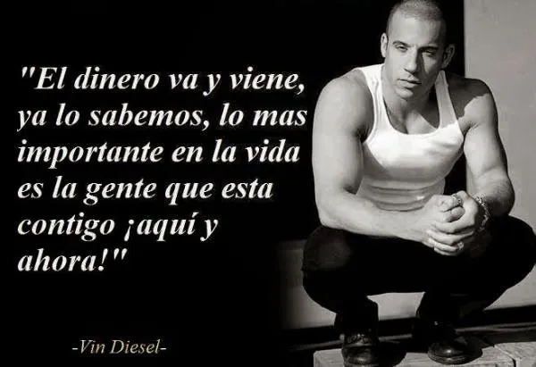 Mensaje positivo de Vin Diesel | Mensaje Positivo Mensaje positivo de Vin Diesel | Mensaje Positivo