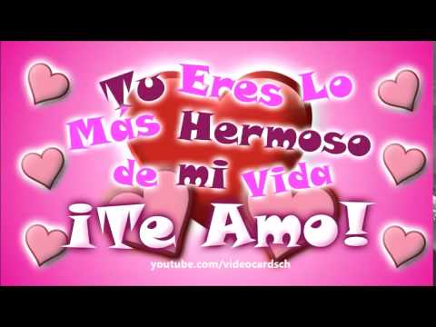 Mensajes amor, mensajes te amo, tarjetas animadas - YouTube Mensajes amor, mensajes te amo, tarjetas animadas - YouTube