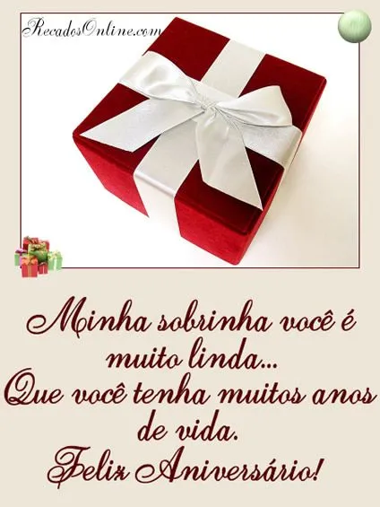 Parabens para FaceBook sobrinha - Imagui