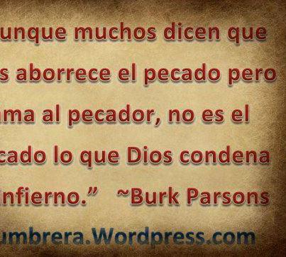 MENSAJES BIBLICOS: Dios aborrece el pecado, pero... ¿ama al pecador?