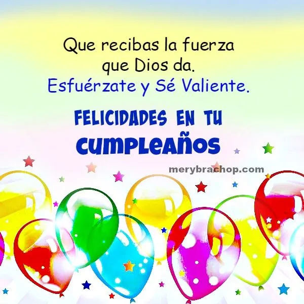 Mensajes de Cumpleaños Cristianos para amigos y familia | Entre ...