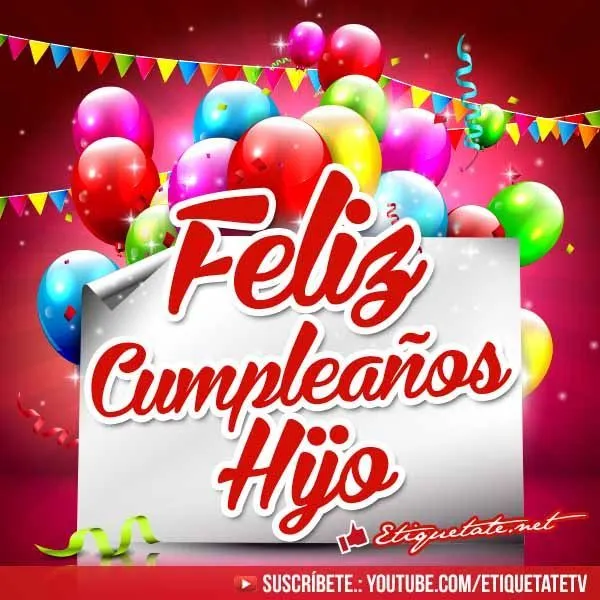 arjetas cumpleaños gratis para un Hijo con frases y mensajes VER ... arjetas cumpleaños gratis para un Hijo con frases y mensajes VER ...