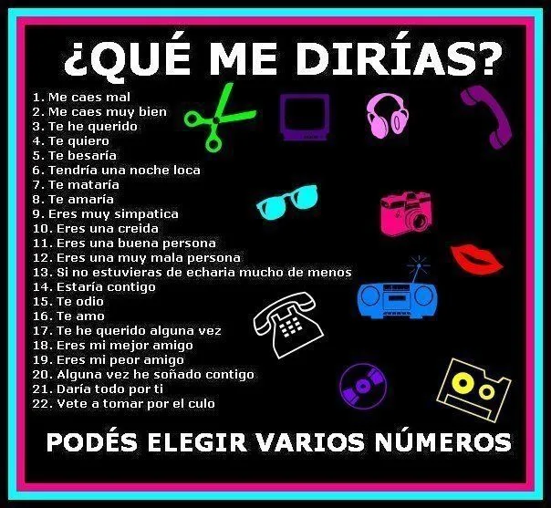 MENSAJES EMOTIVOS: ♥