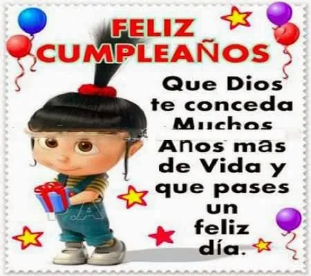 Mensajes de feliz cumpleaños para 1 sobrina ~ Frases de cumpleaños