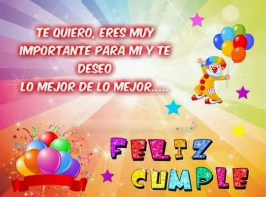 Mensajes de feliz cumpleaños para 1 sobrina ~ Frases de cumpleaños