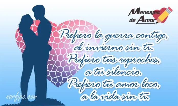 Mensajes y fotos de amor para copiar o inspirarse Mensajes y fotos de amor para copiar o inspirarse