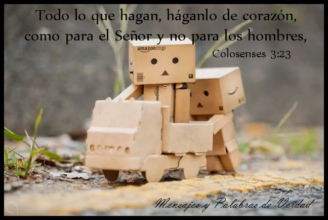 Mensajes y Palabras de Verdad: Danbo Evangelico Mensajes y Palabras de Verdad: Danbo Evangelico