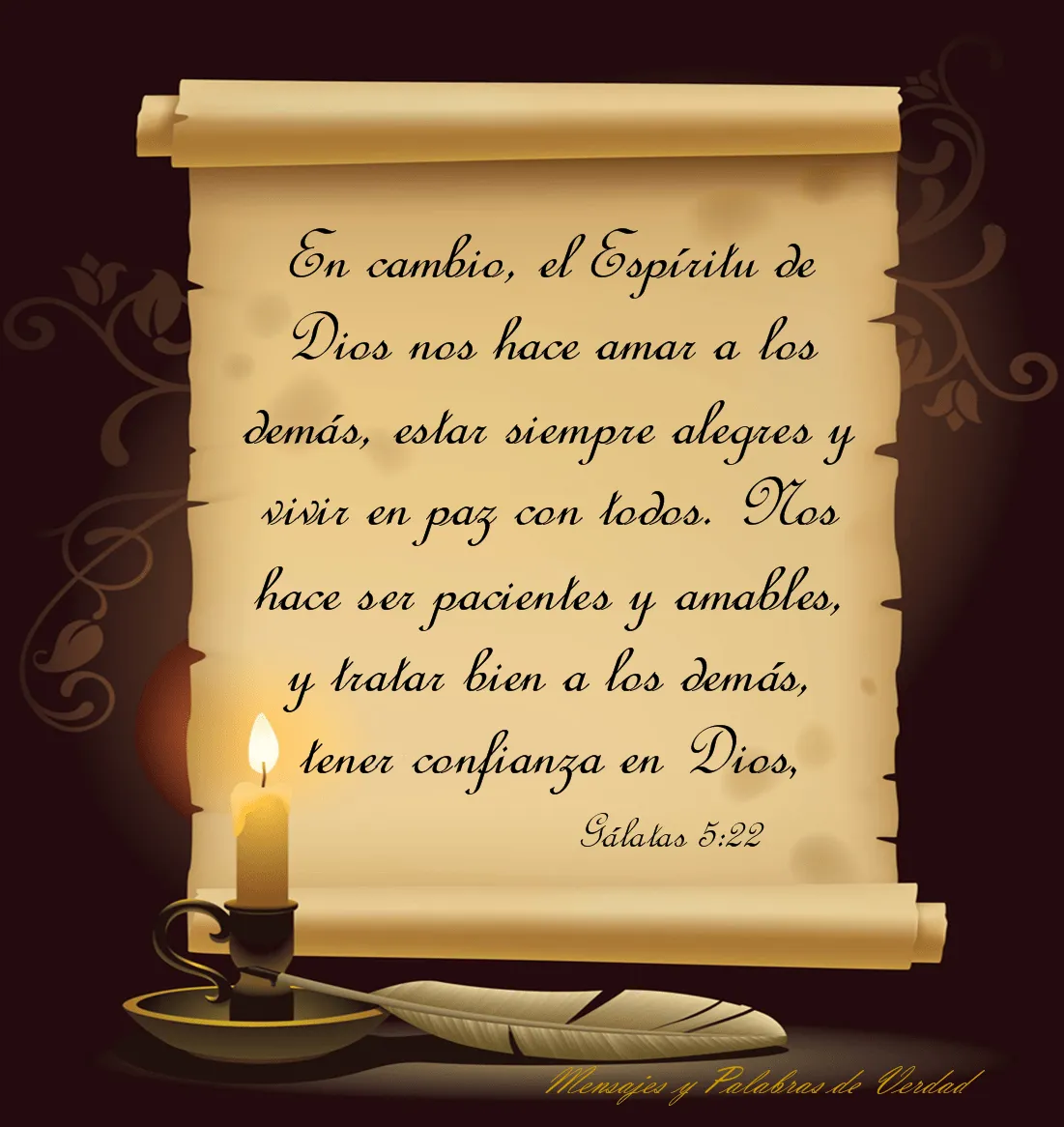 Mensajes y Palabras de Verdad: Versiculos Bíblicos, para compartir