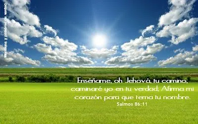 Mensajes y Palabras de Verdad: Versiculos biblicos en paisajes ...