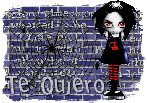 Mis Mensajes Psp - *GOTICA TELA DE ARAÑA* - Goticas