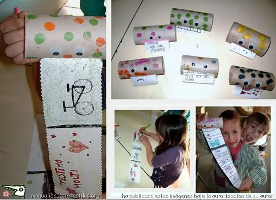 Mensajes reciclados para el día del padre - Manualidades Infantiles Mensajes reciclados para el día del padre - Manualidades Infantiles