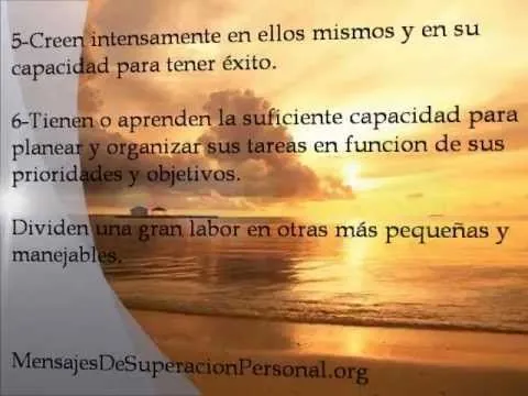Mensajes De Superacion Personal: Diez Caracteristicas Ganadoras ... Mensajes De Superacion Personal: Diez Caracteristicas Ganadoras ...
