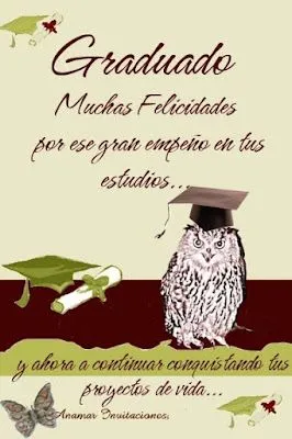 Imagenes Anamar: Postal Graduado