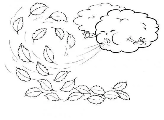Viento para colorear infantil - Imagui