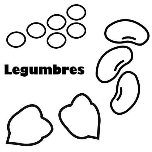 Dibujo de leguminosas - Imagui