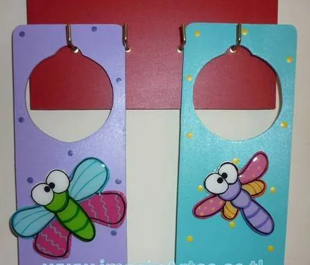 Mente Creativa: COLGAPUERTAS NIÑA EN COUNTRY Mente Creativa: COLGAPUERTAS NIÑA EN COUNTRY
