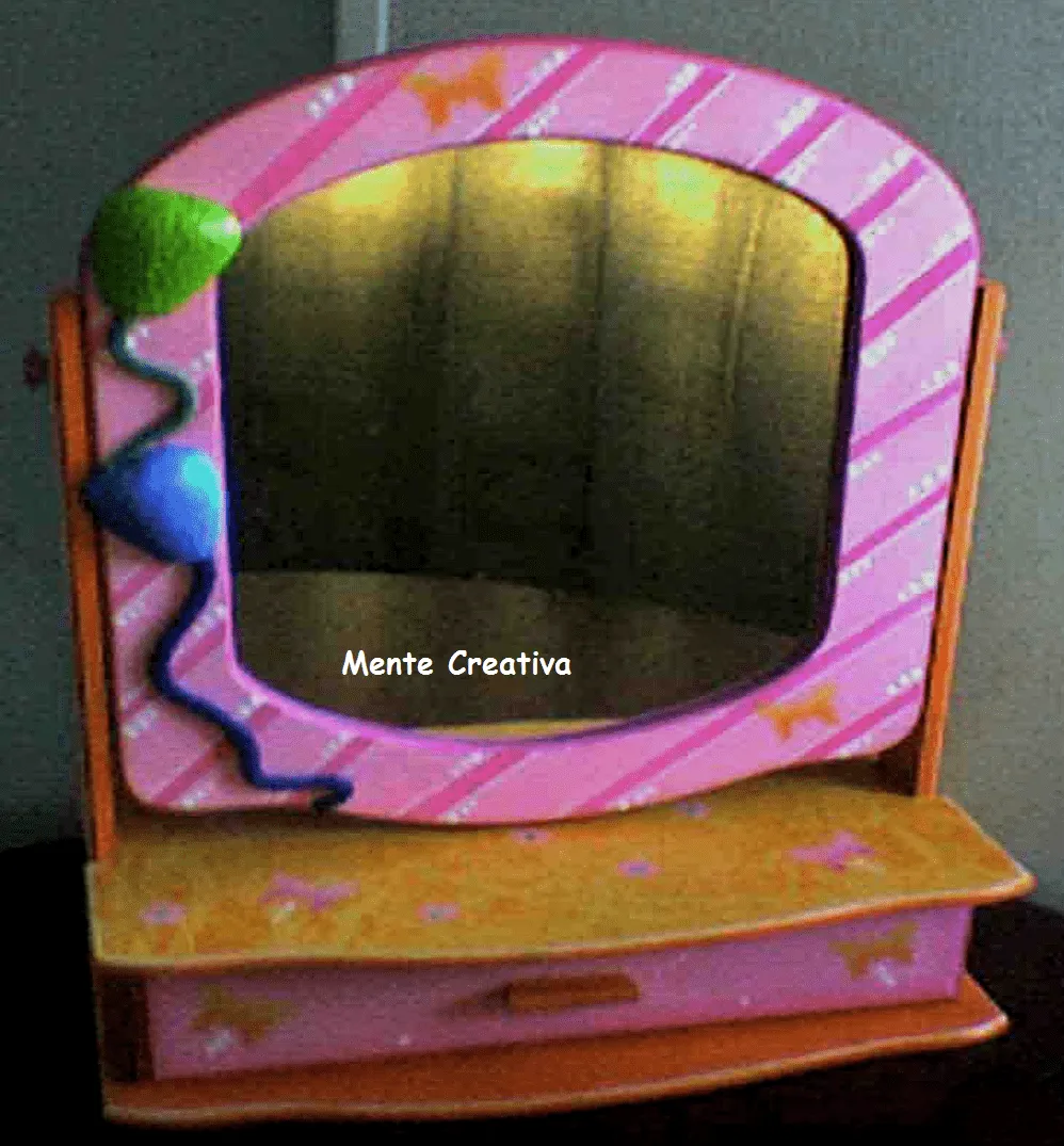 Mente Creativa: ESPEJOS NIÑA EN COUNTRY