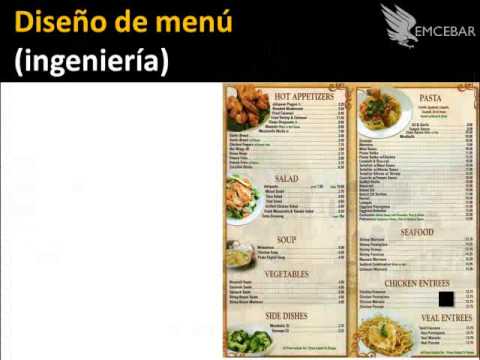 Como Hacer El Menu Para Un Restaurante - Curso Online - YouTube Como Hacer El Menu Para Un Restaurante - Curso Online - YouTube