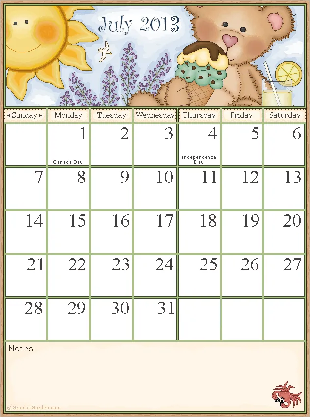 Menudos Remolinos: Calendarios infantiles imprimibles 2013 Menudos Remolinos: Calendarios infantiles imprimibles 2013