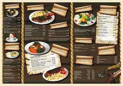 Menus para restaurantes plantillas gratis - Imagui