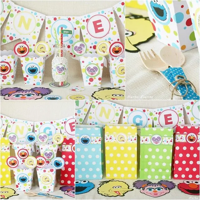Merbo Events: Cumpleaños Plaza Sesamo. Elmo y sus amigos.