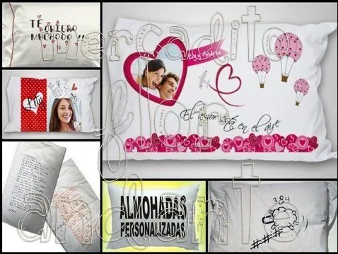 Mercadito Andante: FUNDAS PARA ALMOHADAS PERSONALIZADAS