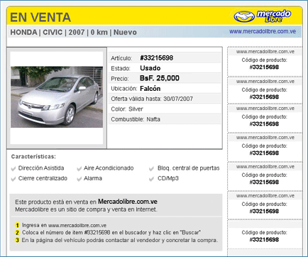 MercadoLibre Venezuela - Donde comprar y vender de todo. MercadoLibre Venezuela - Donde comprar y vender de todo.