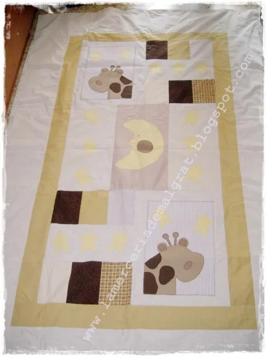 LA MERCERIA de MALGRAT: Patchwork : colcha infantil LA MERCERIA de MALGRAT: Patchwork : colcha infantil