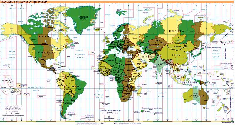 Meridianos y Paralelos del Planeta Tierra Latitud y Longitud