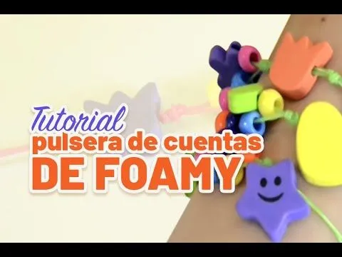 Merletto - Pulsera de cuentas de foamy - YouTube