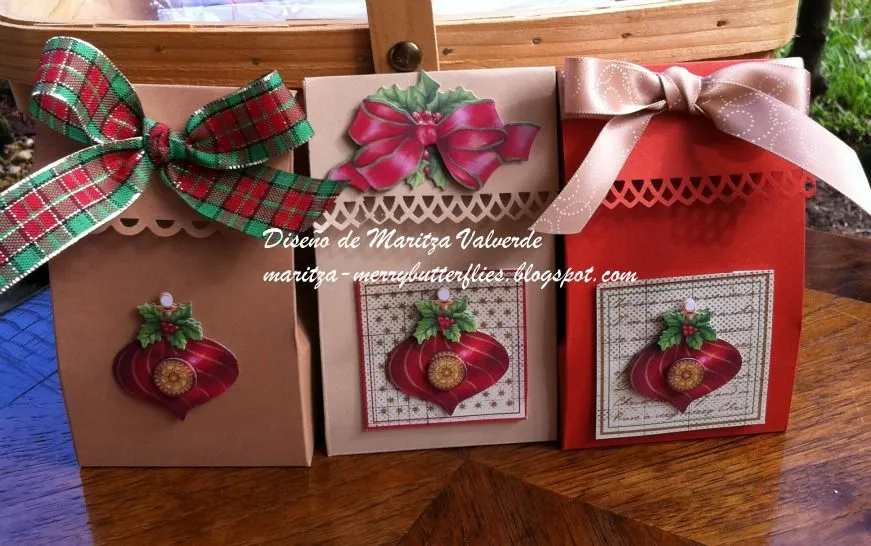 Merry Butterflies: MAS BOLSITAS PARA DULCES CON MOTIVOS DE NAVIDAD Merry Butterflies: MAS BOLSITAS PARA DULCES CON MOTIVOS DE NAVIDAD